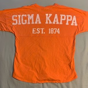 NWT Sigma Kappa Sorority Long Sleeve Top